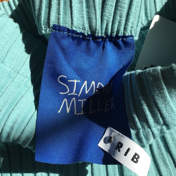 SIMON MILLER Ribbed Blue Alder Pants XS - Picture 5 of 5